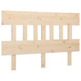 Vidaxl hoofdbord 203,5x3x81 cm massief grenenhout