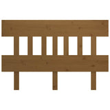 Vidaxl hoofdbord 203,5x3x81 cm massief grenenhout honingbruin