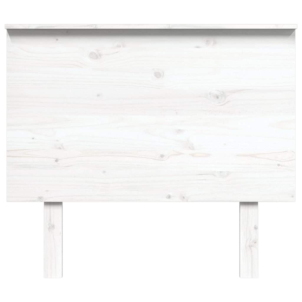 Vidaxl hoofdbord 94x6x82,5 cm massief grenenhout wit