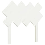 Vidaxl hoofdbord 92x3x81 cm massief grenenhout wit