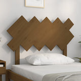 Vidaxl hoofdbord 104x3x80,5 cm massief grenenhout honingbruin
