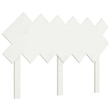 Vidaxl hoofdbord 122,5x3x80,5 cm massief grenenhout wit