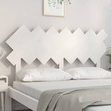 Vidaxl hoofdbord 141x3x80,5 cm massief grenenhout wit