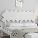 Vidaxl hoofdbord 159,5x3x80,5 cm massief grenenhout wit