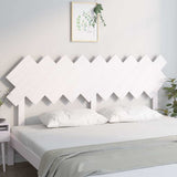 Vidaxl hoofdbord 178x3x80,5 cm massief grenenhout wit