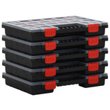 VidaXL Assortimentsdozen 5 st 34,5x25x5 cm polypropeen