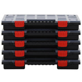Vidaxl assortimentsdozen 5 st 40x30x5 cm polypropeen