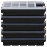 Vidaxl assortimentsdozen 5 st 40x30x5 cm polypropeen