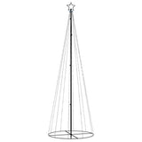 VidaXL Kegelkerstboom 310 LED's 100x300 cm koudwit