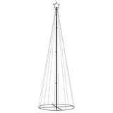 VidaXL Kegelkerstboom 310 LED's 100x300 cm blauw