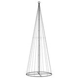 VidaXL Kegelkerstboom 732 LED's koudwit 160x500 cm