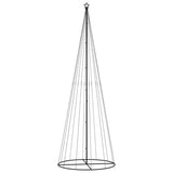 Vidaxl kegelkerstboom 732 led's meerkleurig 160x500 cm