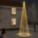 Vidaxl kegelkerstboom 1134 led's warmwit 230x800 cm