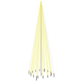 VidaXL Kerstboom met grondpin 1134 LED's warmwit 800 cm