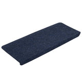 Vidaxl trapmatten zelfklevend 15 st 65x24,5x3,5 cm blauw