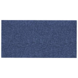 Vidaxl wandpanelen 12 st 2,16 m² 60x30 cm stof blauw