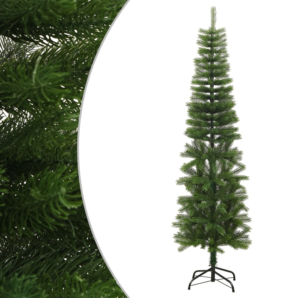 Vidaxl kunstkerstboom met standaard smal 180 cm pe