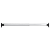 Vidaxl kledingroedes 4 st telescopisch 58-100 cm zilverkleurig