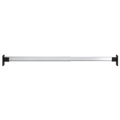 Vidaxl kledingroedes 4 st telescopisch 58-100 cm zilverkleurig