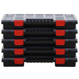 Vidaxl assortimentsdozen 10 st 40x30x5 cm polypropeen