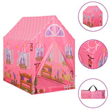 VidaXL Kinderspeeltent met 250 ballen 69x94x104 cm roze