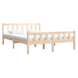 Vidaxl bedframe massief hout 120x190 cm