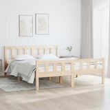 Vidaxl bedframe massief hout 120x190 cm