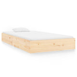 Vidaxl bedframe massief hout 90x200 cm