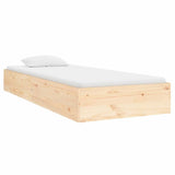 Vidaxl bedframe massief hout 75x19 cm