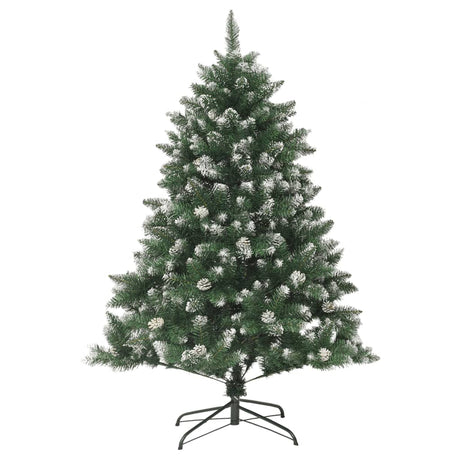 Vidaxl kunstkerstboom met standaard 120 cm pvc