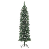 Vidaxl kunstkerstboom met standaard smal 120 cm pvc