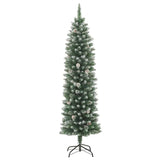 Vidaxl kunstkerstboom smal met standaard 180 cm pvc