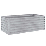 Vidaxl verhoogde tuinbak 100x50x36 cm cortenstaal