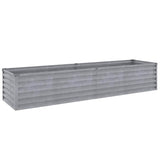 Vidaxl verhoogde tuinbak 194x50x36 cm cortenstaal