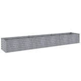 Vidaxl verhoogde tuinbak 291x50x36 cm cortenstaal