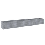 Vidaxl verhoogde tuinbak 291x50x36 cm cortenstaal