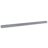 Vidaxl plantenbak verhoogd 960x50x36 cm cortenstaal