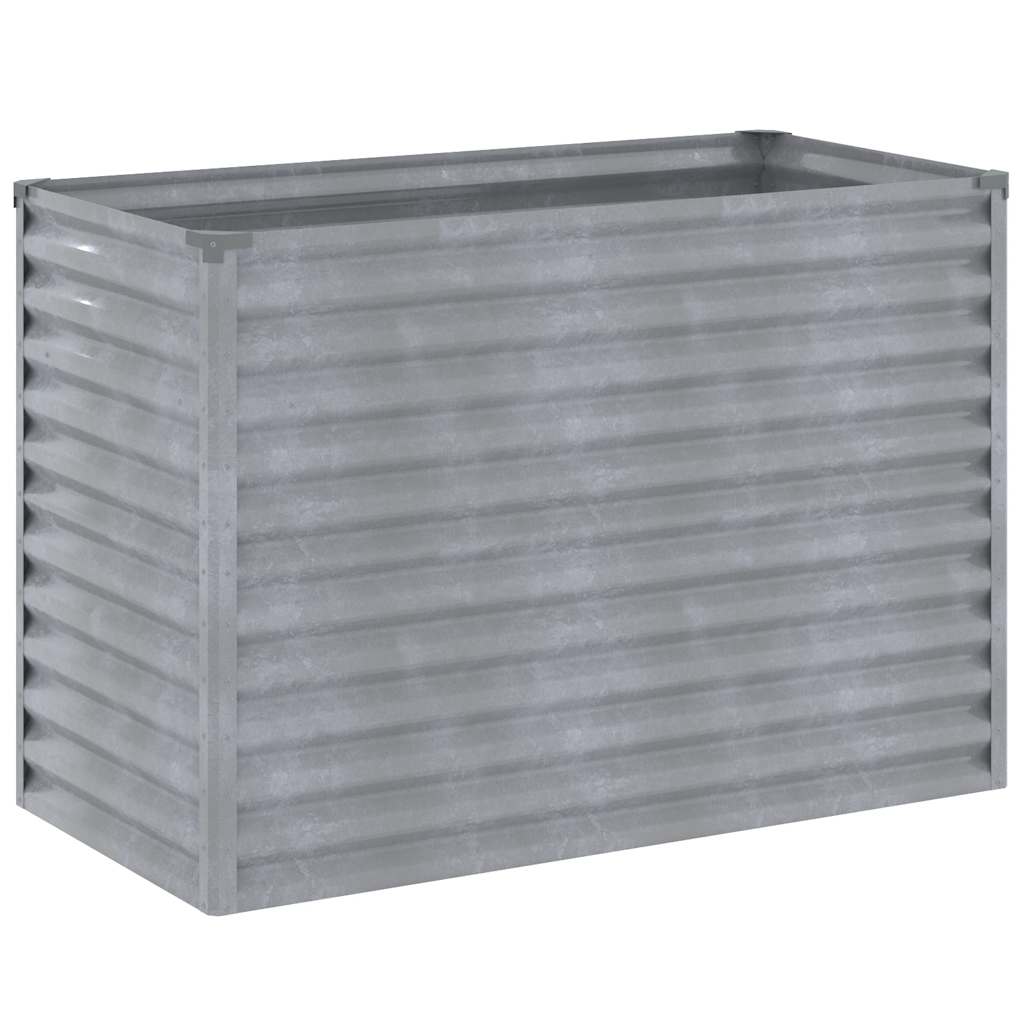 Vidaxl verhoogde tuinbak 100x50x69 cm cortenstaal