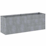 Vidaxl verhoogde tuinbak 196x50x69 cm cortenstaal