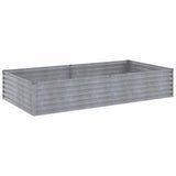 Vidaxl plantenbak verhoogd 195x100x36 cm cortenstaal