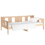 Vidaxl slaapbank massief grenenhout 90x200 cm