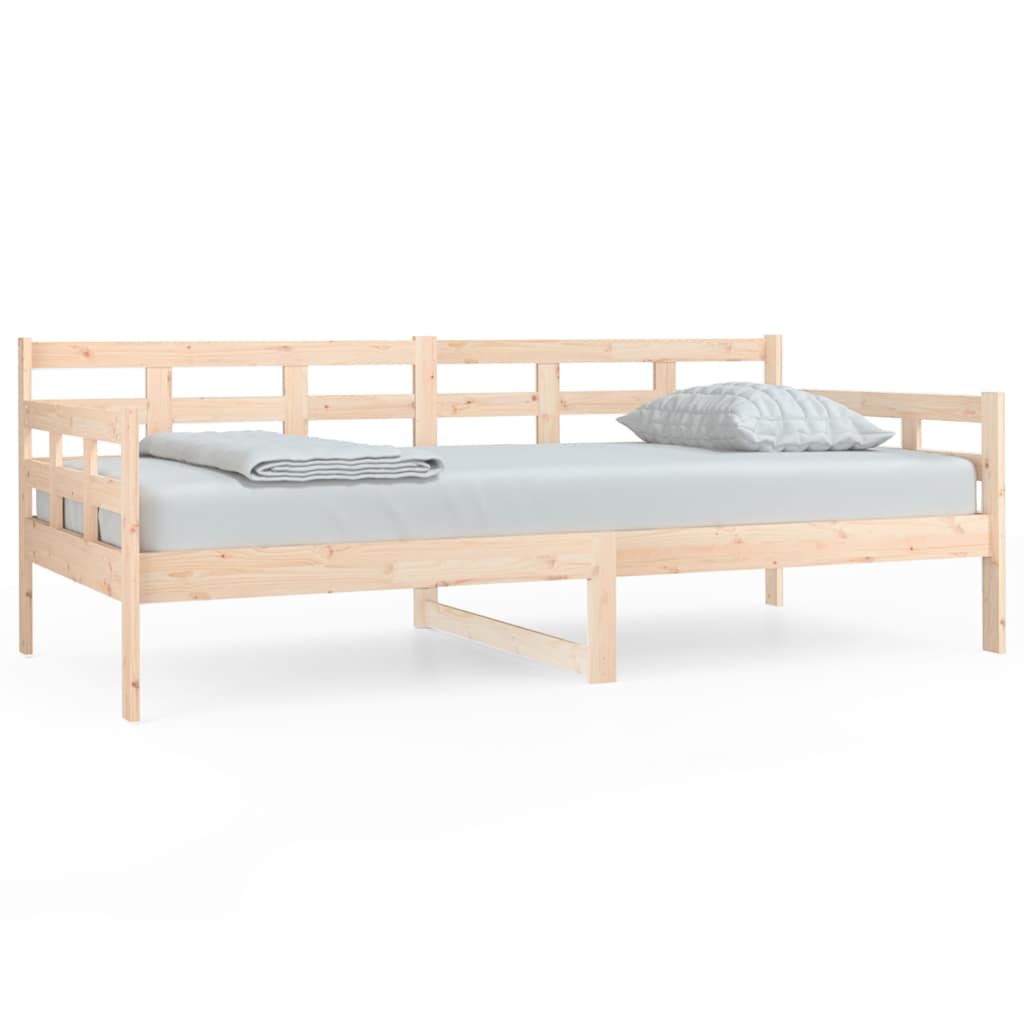 Vidaxl slaapbank massief grenenhout 90x190 cm