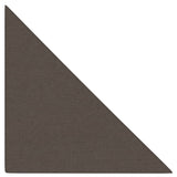 VidaXL Wandpanelen 12 st 0,54 m² 30x30 cm stof taupe