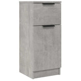 Vidaxl dressoir 30x30x70 cm bewerkt hout betongrijs