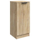 Vidaxl dressoir 30x30x70 cm bewerkt hout sonoma eikenkleurig