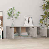 Vidaxl tv-meubel 102x35x36,5 cm bewerkt hout betongrijs