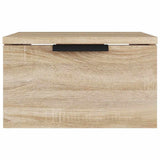 Vidaxl nachtkastje wandgemonteerd 34x30x20 cm sonoma eikenkleurig