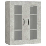 Vidaxl bovenkast 69,5x34x90 cm betongrijs