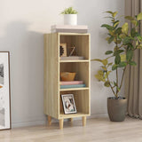 Vidaxl dressoir 34,5x32,5x90 cm bewerkt hout sonoma eikenkleurig