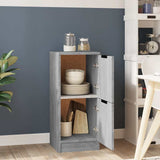 Vidaxl dressoir 30x30x70 cm bewerkt hout grijs sonoma eikenkleurig